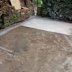 stavební práce chata